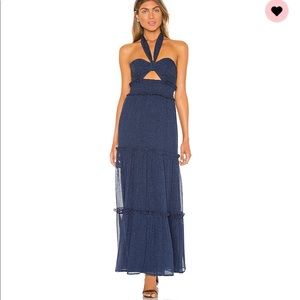 Tularosa Oliver Halter Maxi Dress